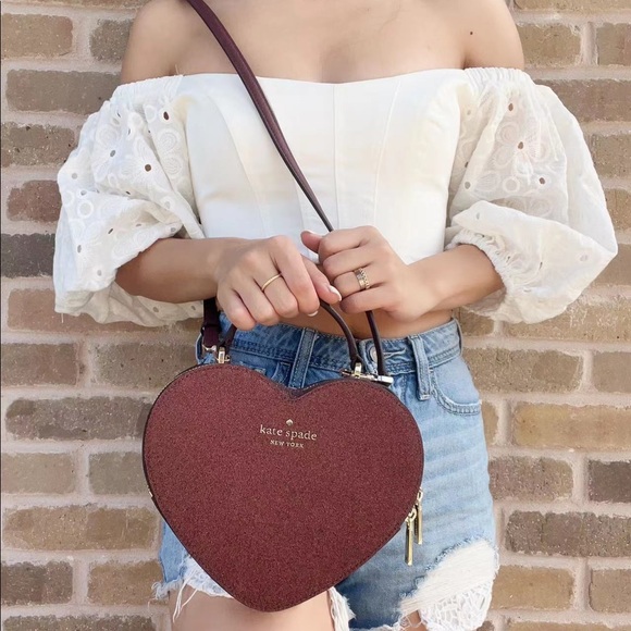 Kate Spade love shack heart purse - Picture 1 of 9